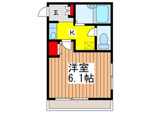 コ－トハウスＭ・Ｋの物件間取画像